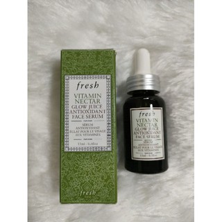 FRESH Vitamin Nectar Glow Juice Antioxidant Face Serum 15ml.ของแท้100%