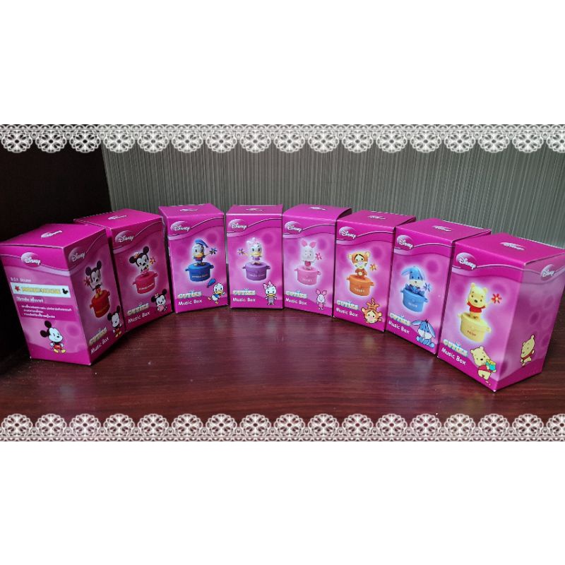 พร้อมส่ง❗️กล่องเพลง Disney : Cuties music box (Set)