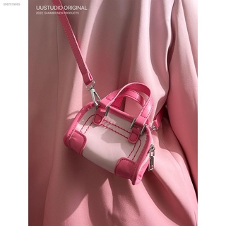 💞จัดส่งทันที👀Design Cute Sweet Cool Girly Mini ลิปสติกหูฟัง Messenger Bag