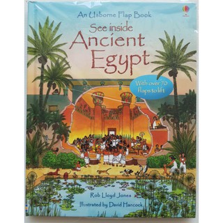 See inside Egypt เหมาะสำหรับ 6 ขวบ+  Board book กระดาษแข็งทุกหน้า with flaps