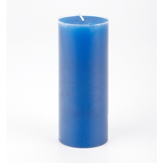 COZY เทียนหอม  ขนาด 4.7x12 ซม.  Candle-BLL  สีฟ้า