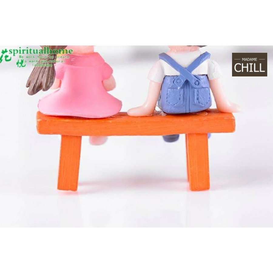 [MC140] ตุ๊กตุ่นจิ๋ว เก้าอี้ สำหรับคู่รัก (1 ตัว ราคา 10 บาท)