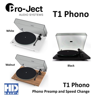 Pro-Ject T1 Phono with Phono Preamp and Speed Change