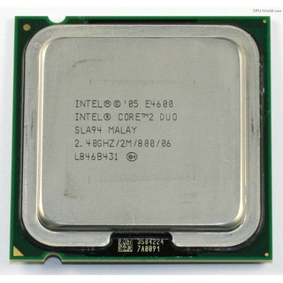 หน่วยประมวลผล โปรเซสเซอร์ Intel Core2 Duo E4600