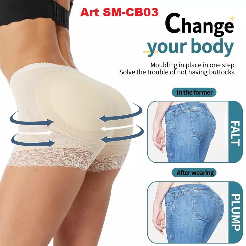Square Buttock ขยายกางเกงชั้นในโฟมลูกไม้ K801/สแควร์ก้นปลอม CD DM-CB03, K 801, 7655