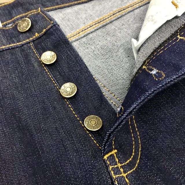 กางเกงยีนส์ขาเดฟ ผู้ชาย (ผ้ายืด) 3สี น้ำเงิน/มิดไนท์/พื้นดำ มีไซส์จัมโบ้ 28-44 - รูปที่ 2