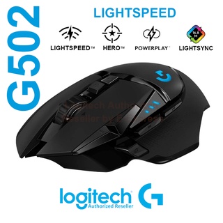 Logitech G502 Lightspeed Wireless Gaming Mouse เม้าส์สำหรับเล่นเกมส์ ของแท้ ประกันศูนย์ 2ปี