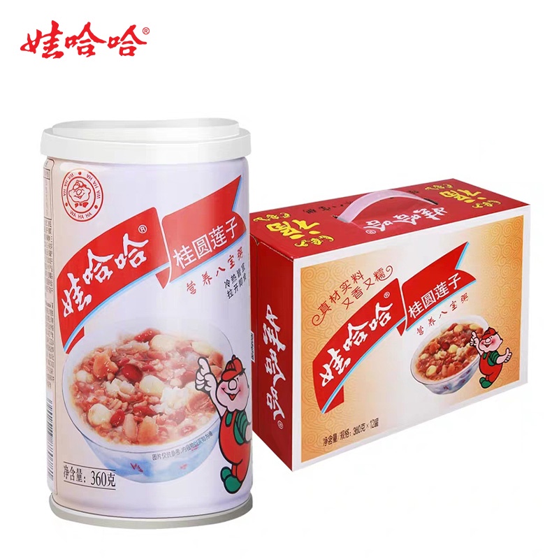 ซุปธัญพืช 8 ชนิด[娃哈哈] 360g ขายยกกล่อง 12 กระป๋อง