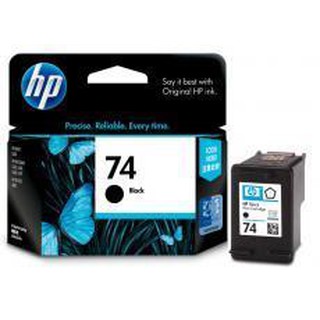 INK CARTRIDGE HP INK 74 BLACK Model : CB335W Vendor Code : CB335WA HP 74 BLACK INKJET PRINT CARTRIDGE