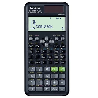 Casio Calculator เครื่องคิดเลข คาสิโอ รุ่น FX-991ESPLUS-2 สำหรับนักเรียน นักศึกษา สมการ 3 ตัวแปร 10+2 หลัก สีดำ