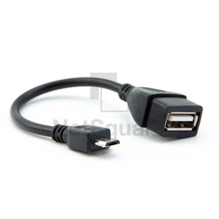 Micro USB Male to Female USB OTG Cable Adapter สายต่อมือถือ