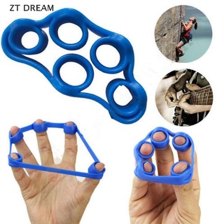 ZTD Hand Finger Strength Exerciser Trainer Strengthener Grip Resistance Band Tension 07