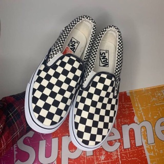 Vans Slip On : Checkerboard 🗽🦕🚀🚧🌏🥴🐙