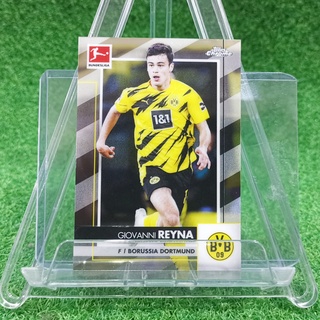 ขาย การ์ด Topps Chrome Bundesliga 2020-21 Giovanni Reyna Base Dortmund ดอร์ทมุน การ์ดนักบอล การ์ดฟุตบอล Cards Swapper