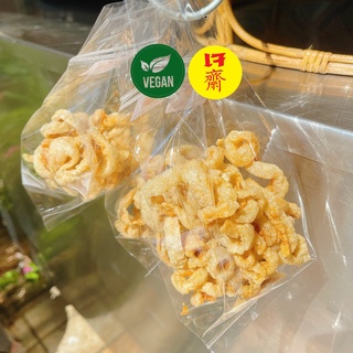 แคบหมูเจ (Plant-Based Pork Crispy)  30 กรัม   (แบบเส้น)