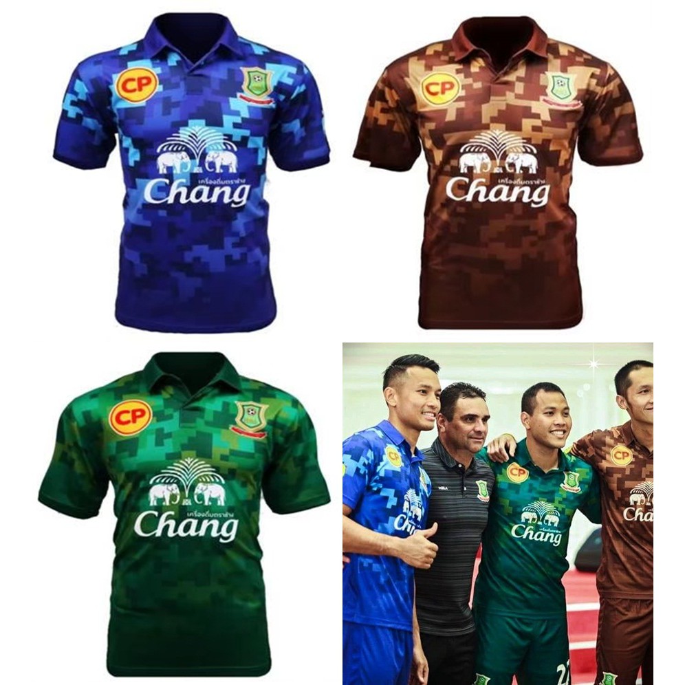 KELA เสื้อฟุตบอล ของแท้เกรดนักเตะ สโมสรฟุตบอล ผู้รักษาประตู อาร์มี่ ยูไนเต็ด Army United ไทยลีค 2019 เสื้อกีฬา พร้อมส่ง