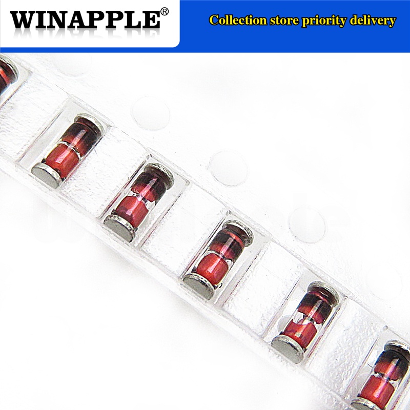 50 ชิ้น/ล็อต LL4148 LL-34 1N4148 IN4148 การสลับความเร็วสูงในสต็อก