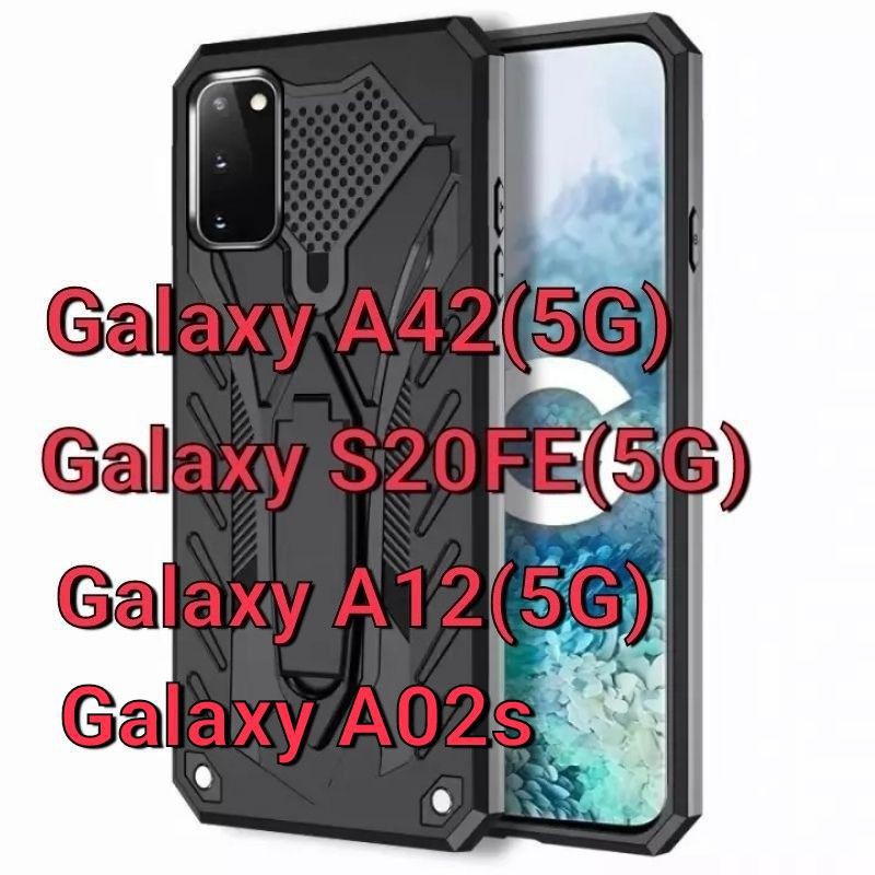 A22(พร้อมส่งในไทย)เคสหุ่นยนต์ Samsung Galaxy M22/M32/A22 5G/A22 4G/A02/M02/S20FE/A42/A12/M12/A02S/M02Sกันกระแทกมีขาตั้