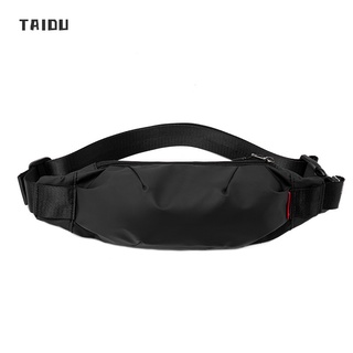 TAIDU กระเป๋าสะพาย กระเป๋าคาดหน้าอก กระเป๋าคาดเอว crossbody แบบพกพา บุคลิกภาพแฟชั่น อิน กระเป๋าใส่มือถือ