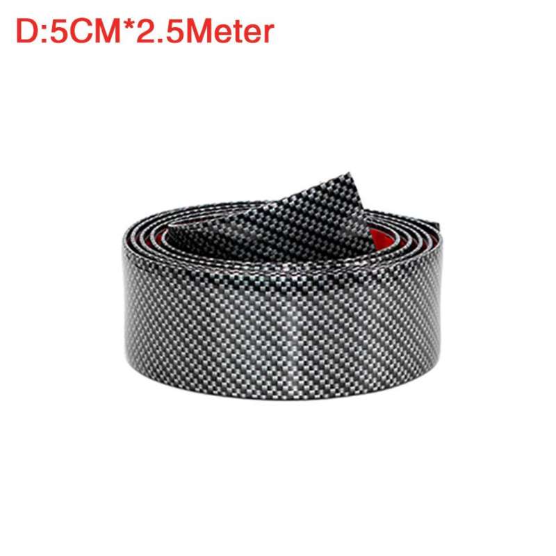 Car Stickers Anti Scratch Door Sill Protector Rubber Strip Carbon Fiber Threshold Protection Bumper Film Styling Accessories – Buy The Best Products In The Online Store - Foto 10