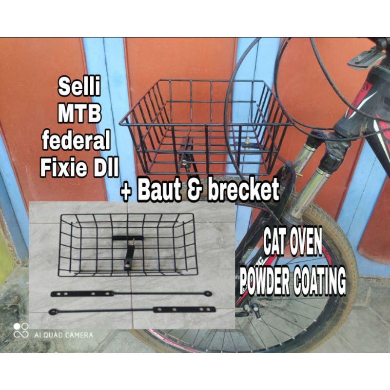 ตะกร้าจักรยาน Mtb / federal / selli / ตะกร้าจักรยานพับได้