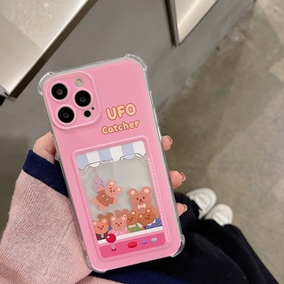 เคสป้องกันโทรศัพท์มือถือ ลายอุ้งเท้าหมี สําหรับ Apple Iphone 12pro xsmax 11 14promax 13 678plus Xr