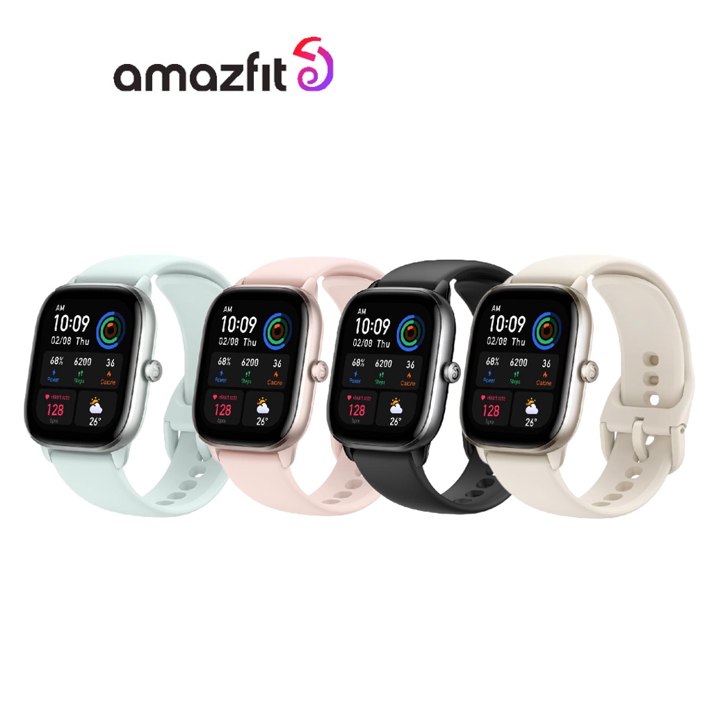 Amazfit  นาฬิกา Smartwatch, GTS 4 Mini New Version, Blood-oxygen, GPS, 120+ Sports Modes