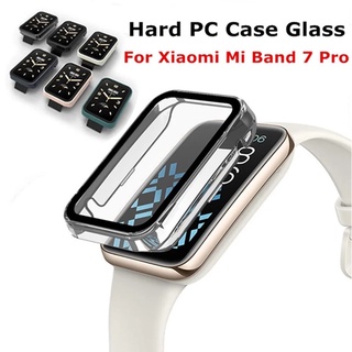 2in1 ฟิล์มกระจกนิรภัยกันรอยหน้าจอ 3D พร้อมสายคล้องมือ สําหรับ Xiaomi Mi Band 7 Pro Xiomi Miband 7 Pro Mi Band 7