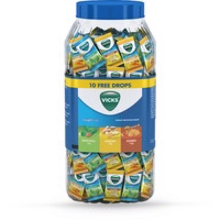 Vicks Cough Drops Jar Of 220+5