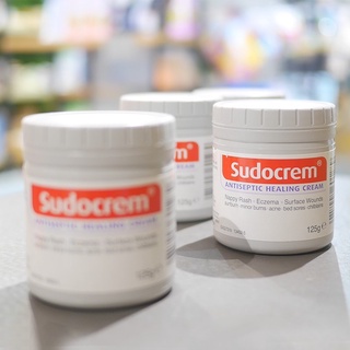 Sudocrem 125g แก้ สิว ผด ผื่น ผิวแห้ง แพ้ง่าย สกินแคร์ครีม