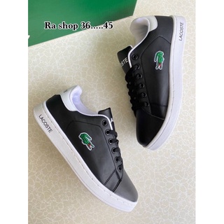 รองเท้าผ้าใบ Lacoste​ shoes size 36-45 รองเท้าผ้าใบใส่ได้ทั้งชายหญิง