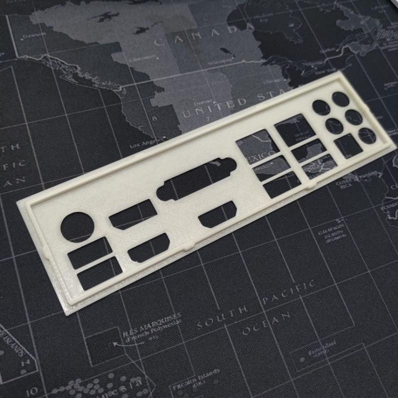 ฝาหลังเมนบอร์ด Biostar gaming z97x  และรุ่นอื่นๆ มีทุกรุ่น แผ่นหลังเมนบอร์ด i/o shield mainboard  เพ