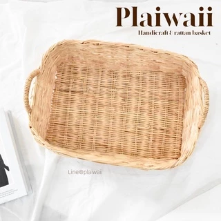 พร้อมส่ง ✅ ตะกร้าหวายที่นอนหมา/แมว ใส่ผ้าอ้อมเด็ก
