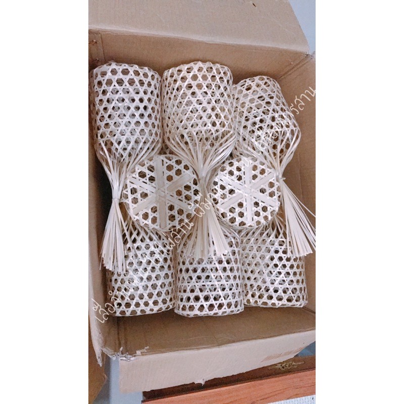 ชลอมชนาด5-8นิ้วใส่ผลไม้ใส่ไข่ ไม้ไผ่สาน ชะลอมสังฆทาน ฝีมือชาวบ้าน Bamboo เก็บเงินปลายทาง ไม้ไผ่ สังฆทาน กล่องใส่ของ