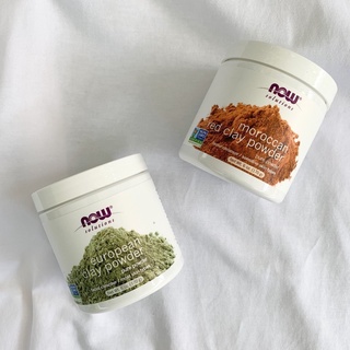 ❤️พร้อมส่ง❤️ Now Foods Solutions Moroccan Red Clay Powder 170g