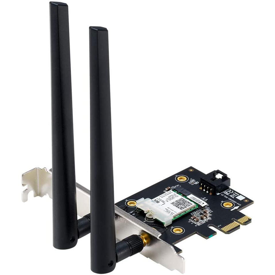 ASUS PCE-AX3000 AX3000 Dual Band PCI-E WiFi 6 (802.11ax) Supporting 160MHz Bluetooth 5.0 (มี 2 แบบ) 