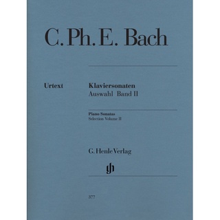 BACH Piano Sonatas, Selection, Volume II (HN377)