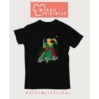 Tee - □◎☫✁❁เสื้อเชิ้ต 1 ชิ้น Rononoa Zorro Lets Get Lost Shirt (MP123)เสื้อยืดสําหรับผู้ชาย yZnS