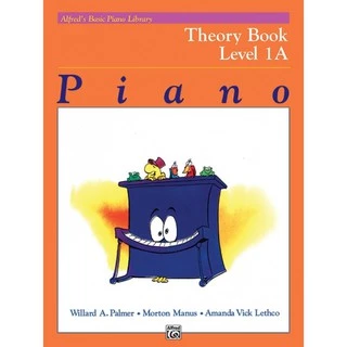 หนังสือเรียนเปียโน Alfred's Basic Piano Library: Theory Book