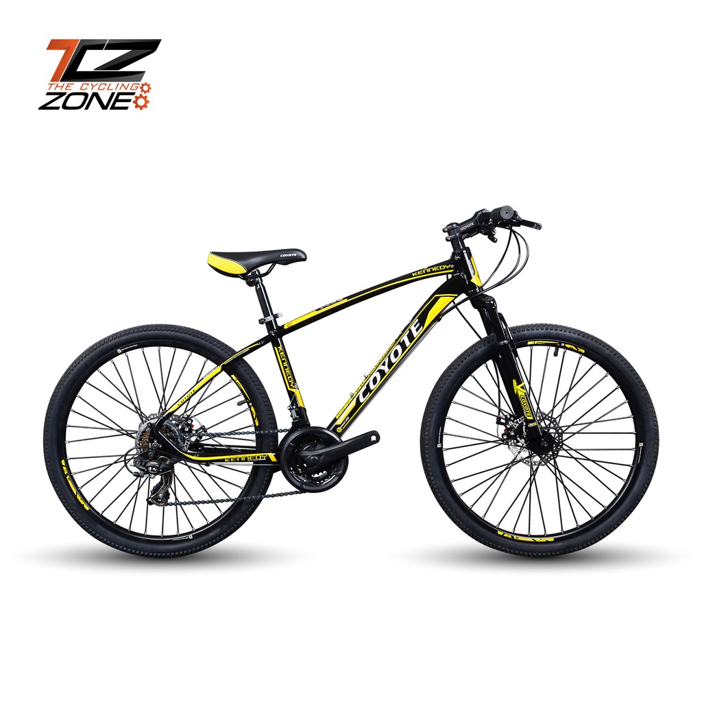 COYOTE จักรยานเสือภูเขา รุ่น KENNEDY 26 นิ้ว ตัวถัง อลูมิเนียม เกียร์ SHIMANO 24 ไซส์ 16 นิ้ว (สีเหล