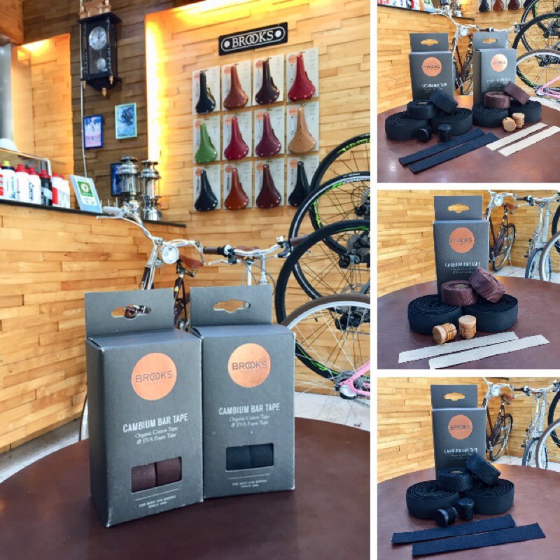BROOKS ENGLAND: ผ้าพันแฮนด์ BROOKS CAMBIUM COTTON BAR TAPE