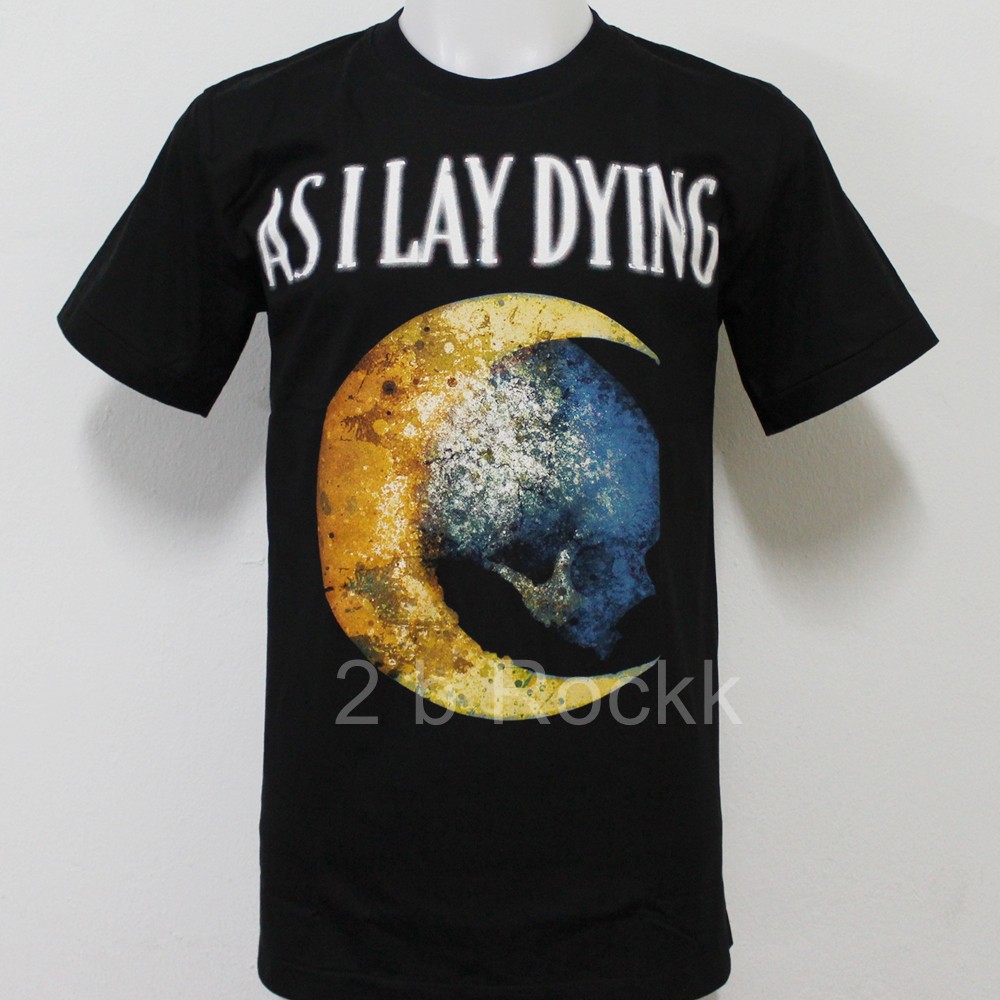 เสื้อยืด AS I LAY DYING แอส ไอ เลย์ ดายอิ้ง S180 ไซส์ยุโรป