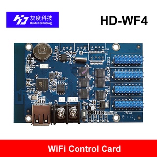Huidu HD-WF4 WiFi RGB คอนโทรลเลอร์ข้อความวิ่งสีเต็มรูปแบบ