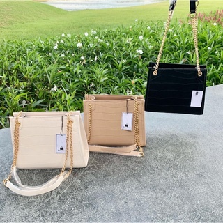 [ร้านไทย พร้อมส่ง] ของแท้ 100% รูปและคลิปงานขายจริง The Kuzi bag งานสั่งผลิต หนังทนรอย โซ่หนา