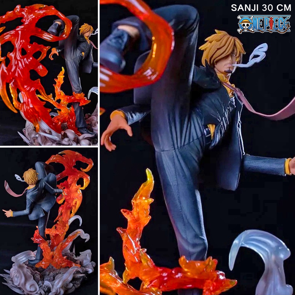 Figure GK Studio Resin Statue จากการ์ตูนเรื่อง One Piece วันพีซ เต็มพิกัดสลัดจอมลุย วันพีช Vinsmoke Sanji Sangoro ซันจิ
