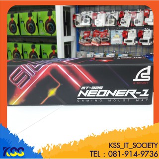 แผ่นรองเมาส์ SIGNO MT-325 NEONER-1 SPEED GAMING MOUSE MAT