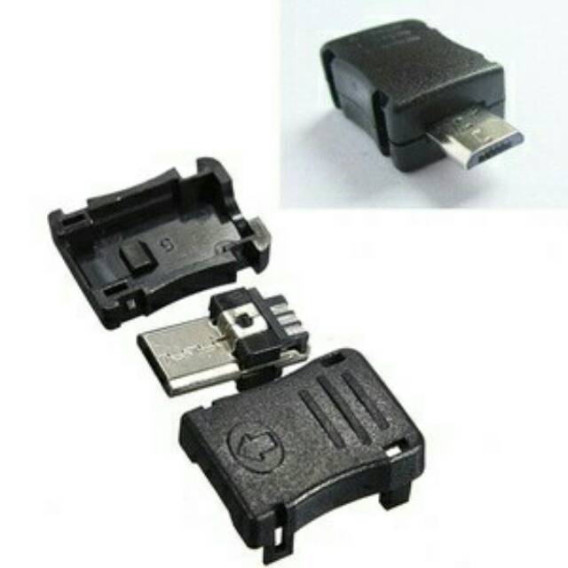 ขั้วต่อ Micro usb ขั้วต่อ micro usb 5 พินชาย