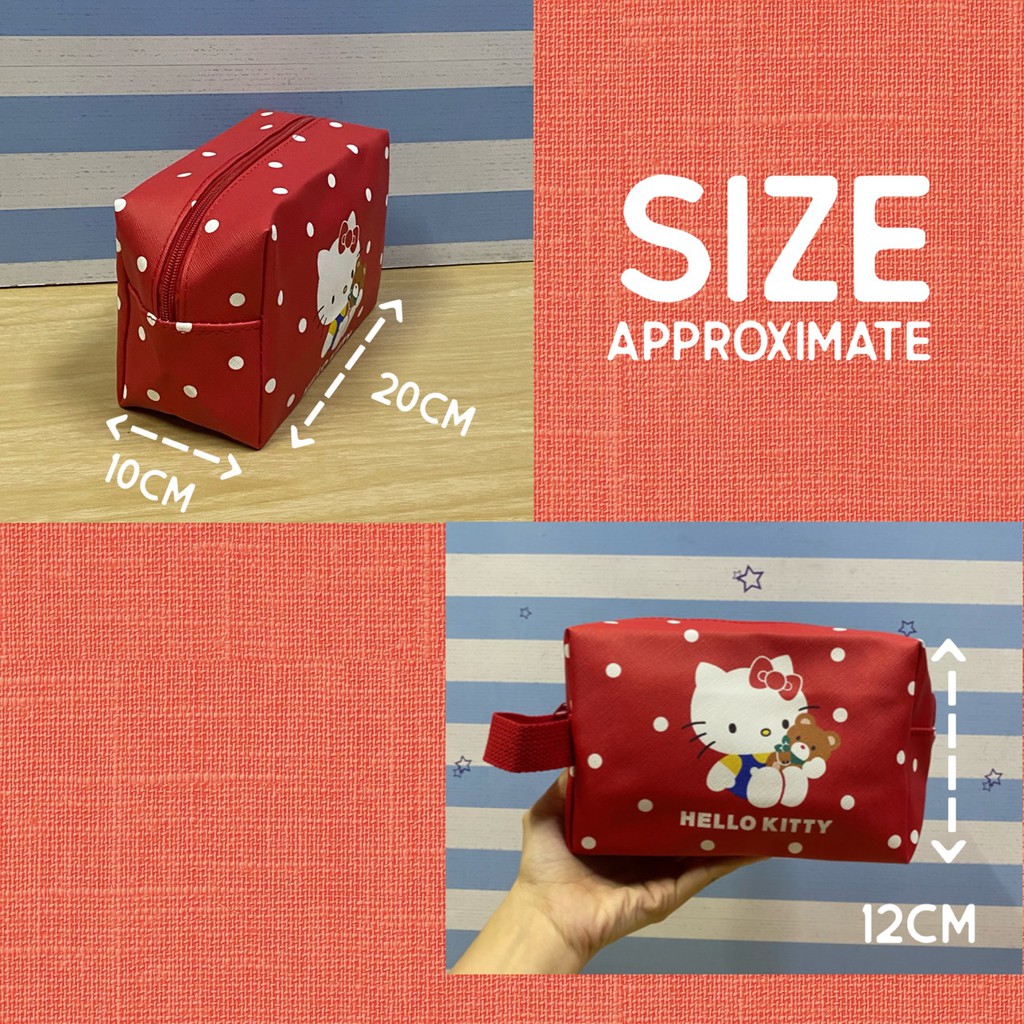 พร้อมส่ง กระเป๋าเครื่องสำอางค์ Travel Pack ลายการ์ตูน Sanrio