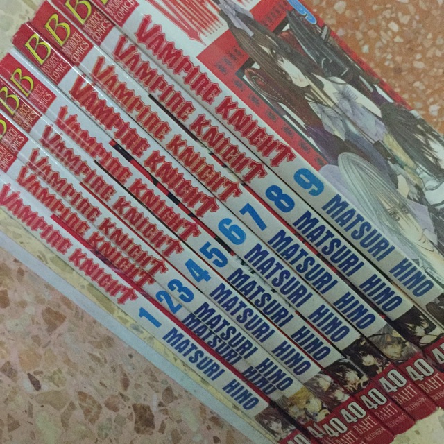 Vampire knight เล่ม1-9 (ไม่จบ)