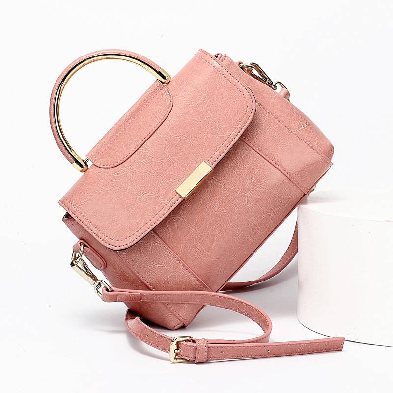 MOLISA กระเป๋า L8039# กระเป๋าสะพายไหล่ กระเป๋าทรงโท้ท สะพายข้าง เมสเซนเจอร์ Shoulder Messenger Bag ก